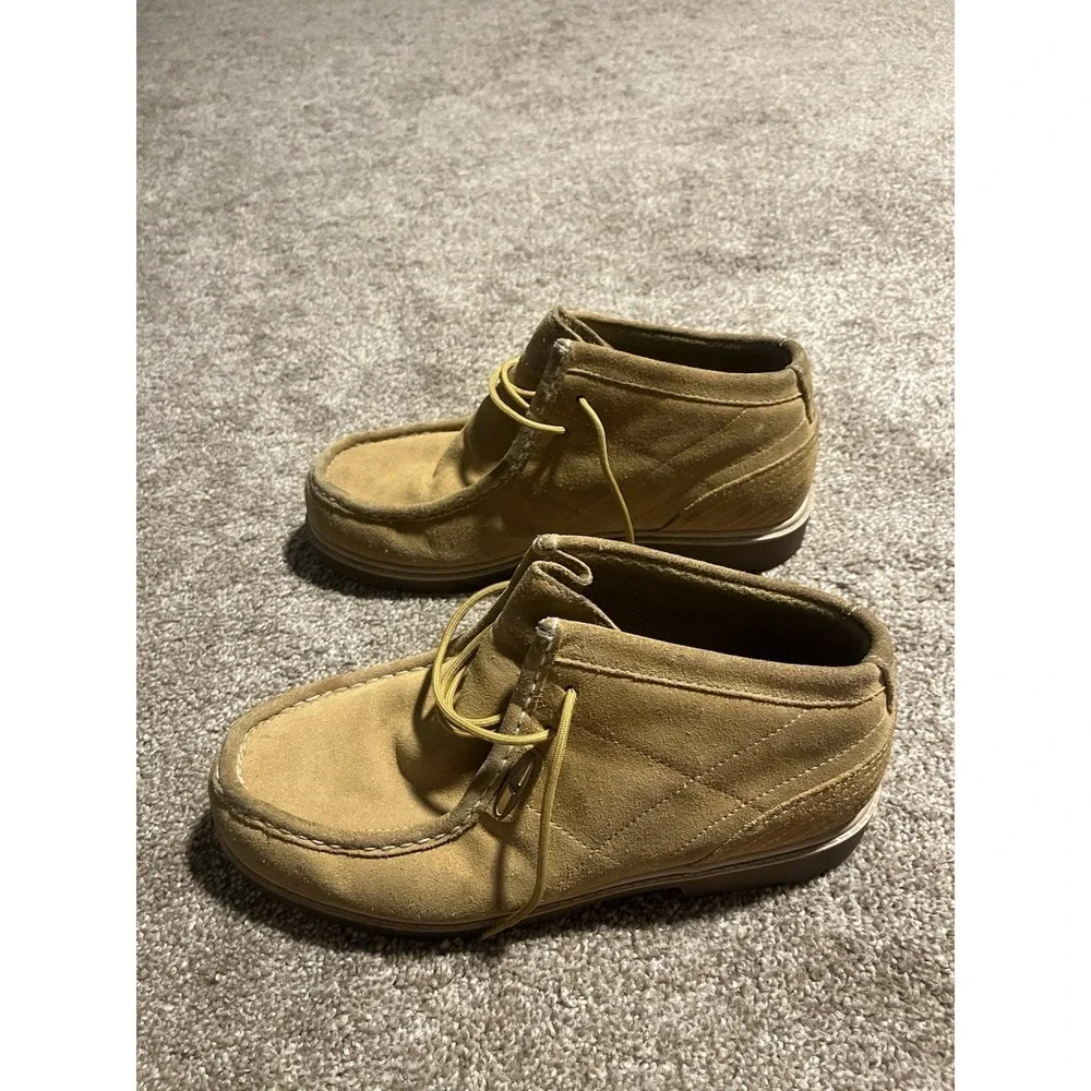 Lugz Chukka Boots Mens Size 10 M Tan Brown Casual Shoes Lace Up‎